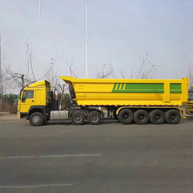 Dump Semi Trailerin edut
