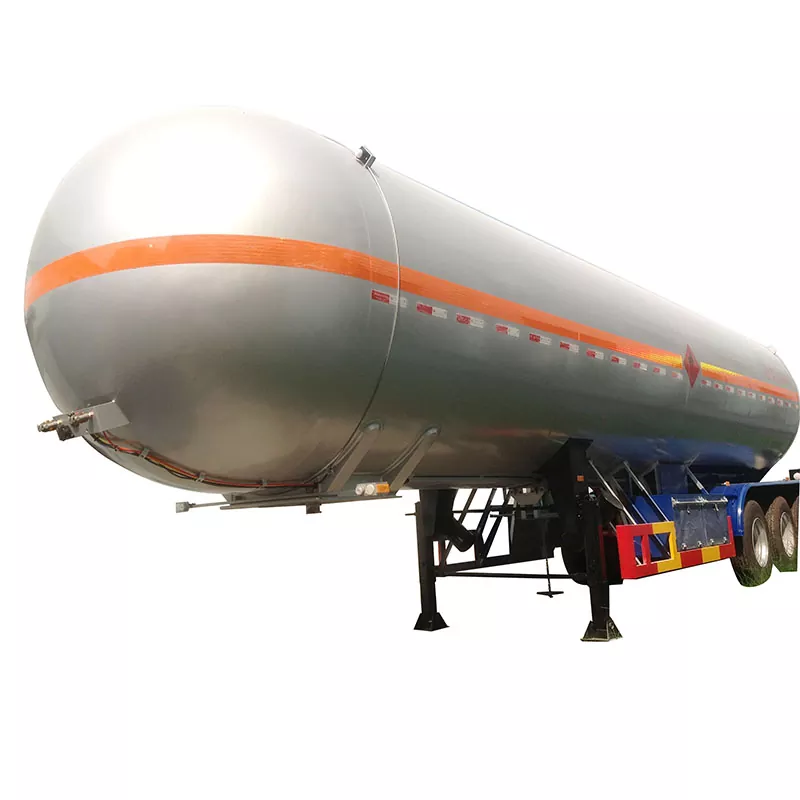 50 cbm 3-akselinen Lpg-säiliöperävaunu Asme Standardilla