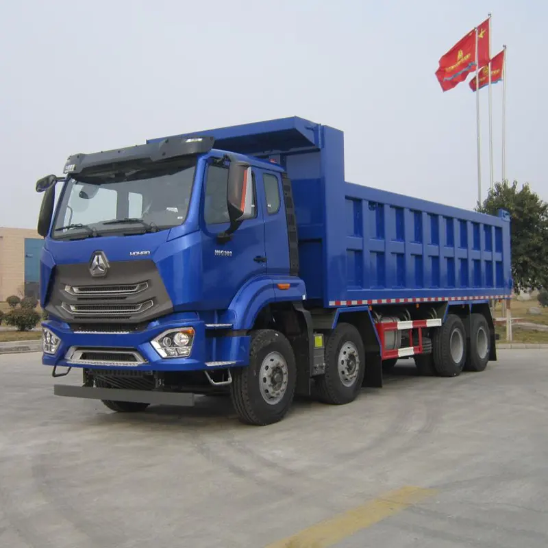 Sinotruk 10 Wheelers 6×4 kippiauto Euro II 371hv