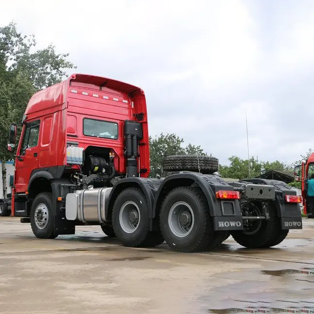 Sinotruk Howo 10 Wheelers 6*4 kuormatraktori Euro 2 Euro 4 371hv 380hv 420hv